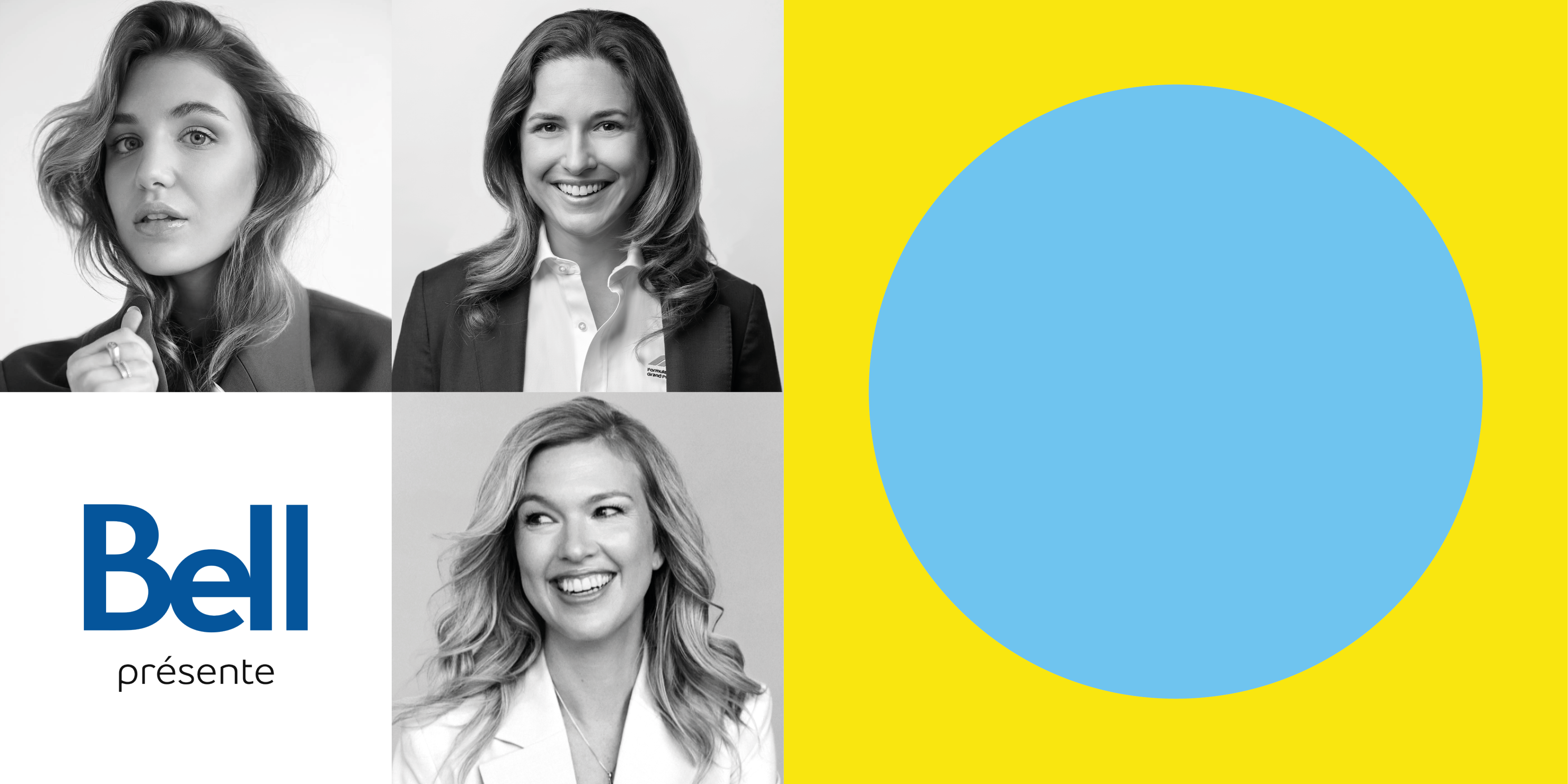 Bell présente : Geneviève Tardif reçoit Sophie Nélisse et Sandrine Garneau.
